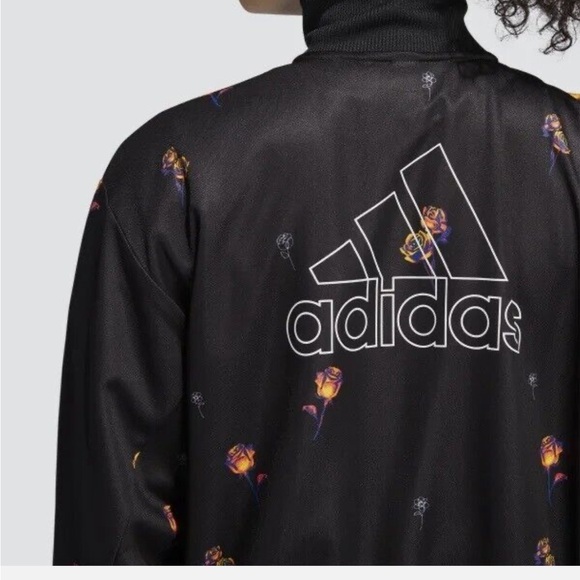 Adidas Track Suit Jacket Zip Up - Picture 2 of 7
